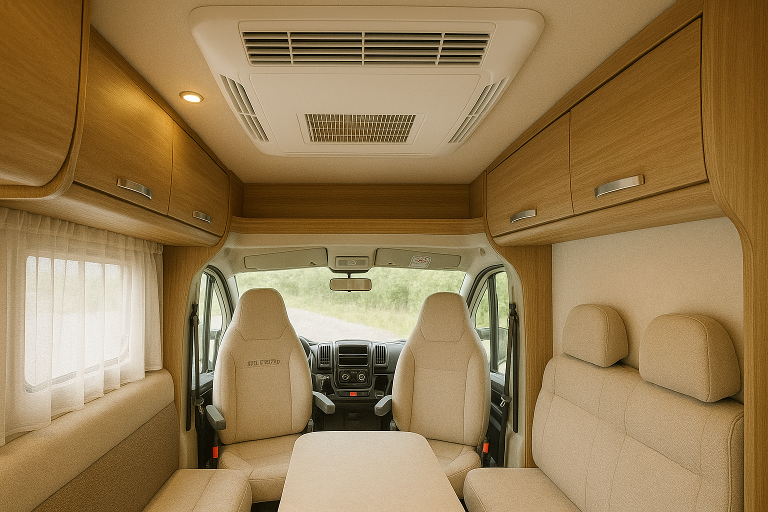 Motorhome com ar condicionado